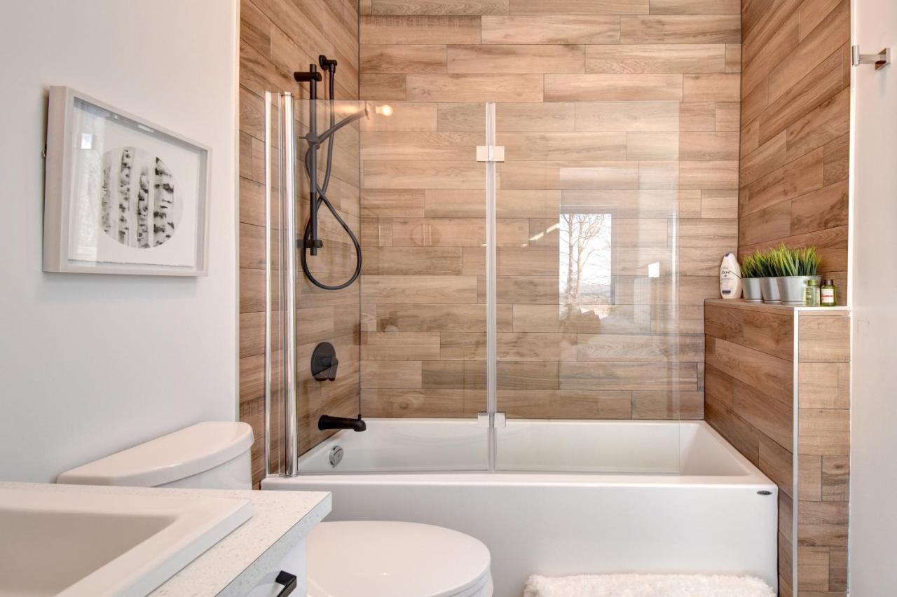 Chalet Serenity - Mont Tremblant Ski - Spa Sauna Wifi Tv Privet Chic Modern House Villa La Conception Exterior photo